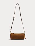 Suede Cross Body Bag