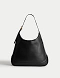 Sac à bandoulière en cuir avec poignée sur le dessus
