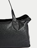 Bowler-Tasche aus Leder