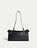 Bowler-Tasche aus Leder