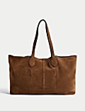 Suede Tote Bag