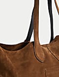 Suede Tote Bag