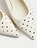 Sparkle Ankle Strap Kitten Heels