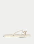 Flat Toe Loop Mules