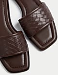 Woven Flat Mules