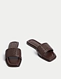 Woven Flat Mules
