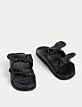 Leather Footbed Sandals