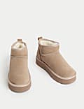 Suede Flatform Boots