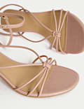 Buckle Strappy Stiletto Heel Sandals
