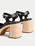 Buckle Platform Sandals