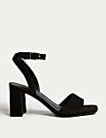 Ankle Strap Block Heel Sandals