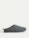 Felt Back Tab Mule Slippers