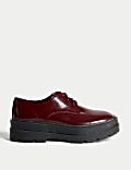 Chunky Lace-Up Flatform Brogues