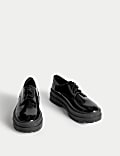 Chunky Lace-Up Flatform Brogues