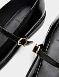 Leather Patent Flat Mary Jane Ballet Pump