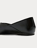 Slip On Flat Chisel Toe Ballet Pumps
