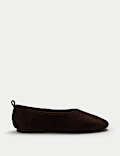 Suede Ballet Pumps