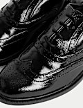 Patent Flat Brogues