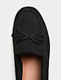 Bow Flat Loafer Pumps