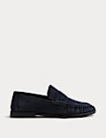 Mocasines de ante
