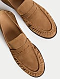 Suede Loafers