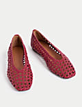 Woven Ballet Pumps