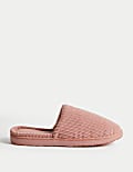 Zapatillas forradas imitación de piel con Secret Support
