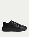 Lace Up Platform Trainers
