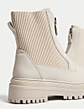 Chelsea Chunky Flatform Ankle Boots