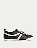 Leather Stripe Trainers