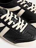 Leather Stripe Trainers