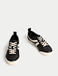Leather Stripe Trainers