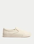 Suede Slip On Trainers