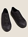 Lace Up Canvas Trainers