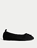 Bow Ballerina Slippers