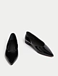 Patent Flat Pointed Pumps