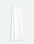 Kleid mit Mesh-Paneelen
