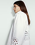 Pure Cotton Cut-Out Jacket