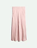 Satin Maxi Slip Skirt