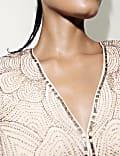 Relaxed Beaded Jacket