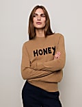 Pure Cashmere Honey Jumper