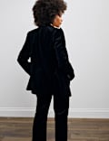 Velvet Tailored Blazer