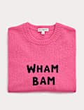 Merino Wool Rich 'Wham Bam' Relaxed Jumper
