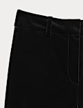Velvet Straight Leg Trousers