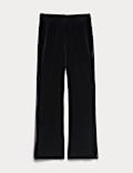 Pantalon droit en velours