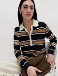 Pure Merino Wool Striped Jumper