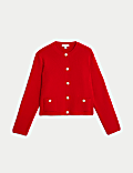 Cardigan mit Rundhalsausschnitt