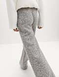 Wide Leg Knitted Trousers