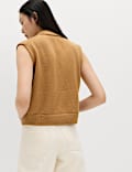 Cotton Rich Pocket Knitted Waistcoat