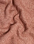 Strukturierter Pullover mit Alpakawolle, Trichterkragen
